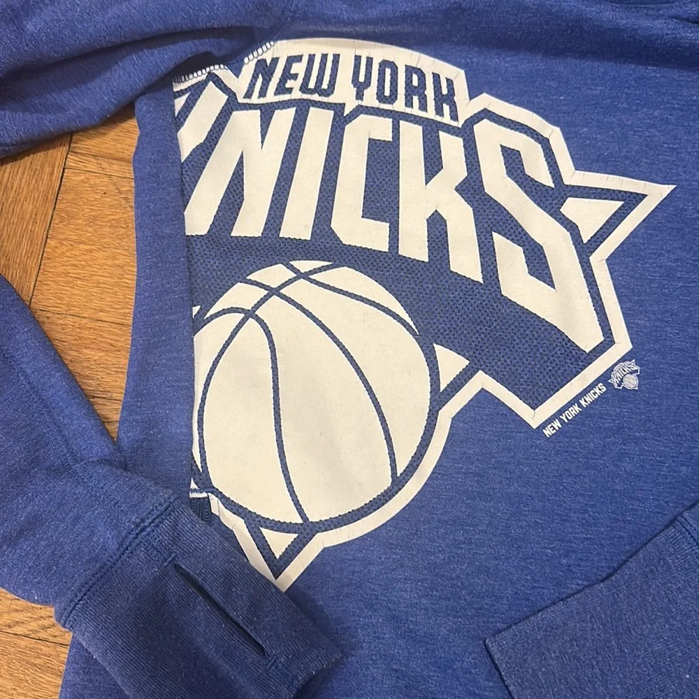 NY Knicks Hoodie with zippered pockets! Sz Small from 47 Forward - Picture 2 of 4